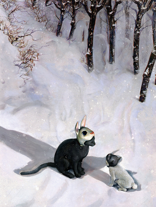Illustration for article titled The Cat Who Wears A Bunny Suit May Have Nefarious Intentions